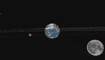 Medzi Zemou a Mesiacom preletel asteroid