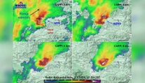 Neďaleko Levoče sa sformovala prvá supercela so zreteľným hákovitým echom