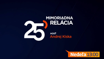 Mimoriadna relácia 25 s Michalom Kovačičom: Exkluzívnym hosťom bude Andrej Kiska