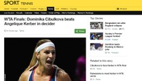 Svetové médiá píšu o Dominike Cibulkovej: "Cez Kerberovú prešla ako uragán"