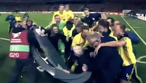 VIDEO: Švédi po postupe oslavovali až tak bujaro, že zdemolovali štúdio Eurosportu