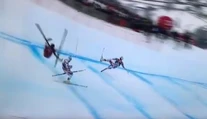 Sériu hororových pádov v Kitzbüheli uzavrel Svindal, pretek ukončili predčasne
