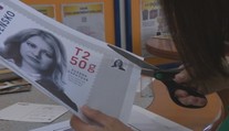 Toto je, po posledných úpravách, definitívna podoba známky novej prezidentky