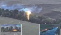 VIDEO: Teplota až 2500 °C, hasenie nepomáha. Ukrajinci použili proti Rusom „dračí oheň“