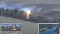 VIDEO: Teplota až 2500 °C, hasenie nepomáha. Ukrajinci použili proti Rusom „dračí oheň“