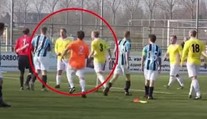 VIDEO: Šokujúci incident z Holandska: Rozhodca brutálne knokautoval brankára