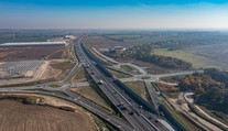 Na D1 pri Bratislave spustili v piatok do prevádzky križovatku Triblavina