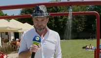 Hlavne nezabudnúť na vodu. Ako efektívne bojovať s horúčavami ukázal aj náš redaktor