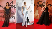 Móda z British Fashion Awards: Hviezdna Gigi, elegantná Gaga a sexy Naomi
