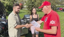 Na motorke prešli do Afriky a späť 15 krajín. Jazda páru z B. Bystrice sa dostala do knihy rekordov