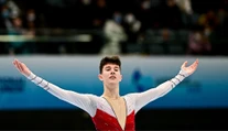 Slovenský krasokorčuliar Adam Hagara obsadil tretie miesto vo finále juniorskej Grand Prix v Pekingu