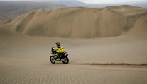 Svitko v 4. etape siedmy, Američan Brabec na čele poradia motocyklov
