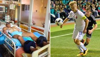 Prišiel o otca i polovicu lebky, dnes hlavou opäť dáva góly. Slovák z titánu v Anglicku „trpel“ svetové hviezdy
