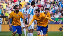 El Haddadi a Messi zabezpečili víťazstvo nad Malagou