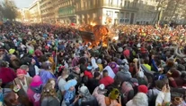 Ilegálny karneval v Marseille vyvolal pobúrenie. Zabávalo sa na ňom vyše 6000 ľudí, často bez rúšok