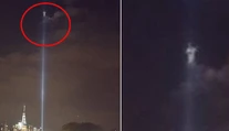Fotograf tvrdí, že vo svetle na mieste Dvojičiek zachytil Ježiša