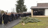 Rodina a priatelia sa rozlúčili s Dominikom, ktorý zomrel pri páde výťahu