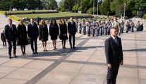 Politici oslavovali víťazstvo nad fašizmom uctením si padlých vojakov