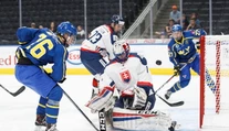 Hlinka Gretzky Cup: Slovenská 18-tka po solídnom výkone na úvod prehrala so Švédskom