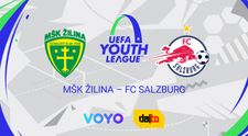 Osemfinále mládežníckej Ligy majstrov po historickom úspechu MŠK Žilina U19 naživo na DAJTO a VOYO