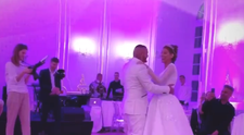 Zábery zo svadby Jasminy a Rytmusa: Novomanželský tanec a skvelá zábava
