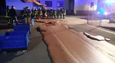 Sladká pohroma. Horúca čokoláda zaplavila ulicu