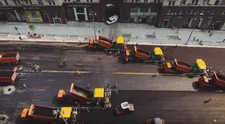 Pohľad pre bohov: Takto sa asfaltuje v Moskve!