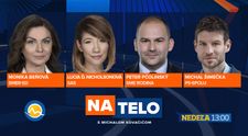 Nedeľné Na telo s lídrami eurokandidátok