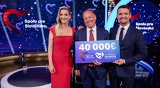 TV Markíza a Slovenská sporiteľňa vyzbierali Spolu pre Slovensko krásnu finančnú sumu