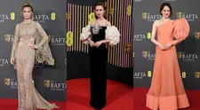 Móda z udeľovania cien BAFTA: Známa herečka s odvážnym dekoltom