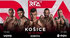 Do Košíc mieri elita domácej MMA scény! Posledný tohtoročný galavečer RFA uvidia naživo diváci Voyo a Dajto