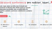 Zažite zážitkovú konferenciu: Aby deťom dobre bolo