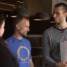 Zuzana Konecnčá a Marošom Molnárom a Michalom Páleníkom