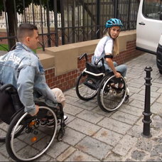 S Denisom Kučerom sme si skúsili, aké je to byť na vozíku