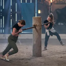 Na prekážkovej dráhe to bolo vyrovnané, Kika však bola o trochu rýchlejšia