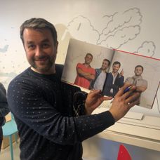 Pacienti sa s Oteckami aj vyfotili.