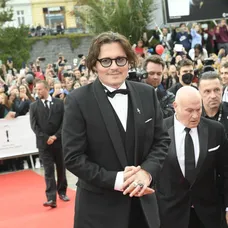 Johnny Depp na záverečnom ceremoniáli 55. ročníka MFF KV