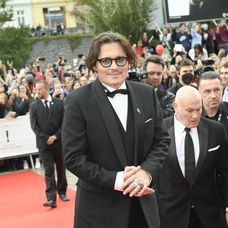 Johnny Depp na záverečnom ceremoniáli 55. ročníka MFF KV