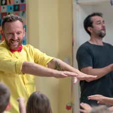 Miro Jaroš s Marekom (Vlado Kobielsky)