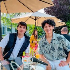 Mark Dann a Giovanni Ricci v Teleráne  