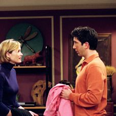 Bonnie Somerville a David Schwimmer v seriáli Priatelia