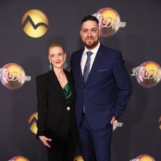 Martin Novák s manželkou