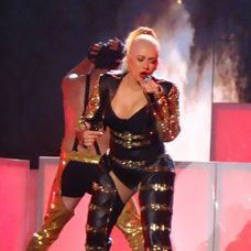 Christina Aguilera na koncerte v Las Vegas