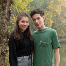 Martina Kapráliková a Matej Landl
