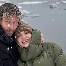 Pavel Nedvěd a Dara Rolins