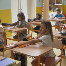 Deti sa najprv snažili...