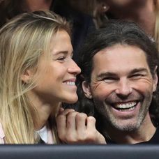 Veronika Kopřivová a Jaromír Jágr