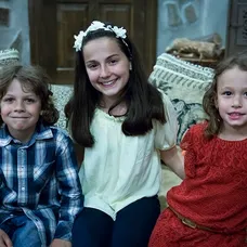 Tobias alias Adamko, Terezka alias Stela a Meliska alias Sabínka