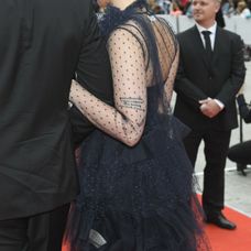 Anna Fialová na otváracom ceremoniáli 56. ročníka KVIFF.