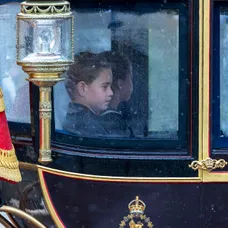 Princ George na oslavách narodenín kráľa Karola III.
